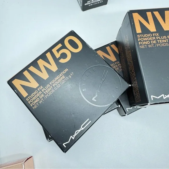 NW50 Mac Studio Fix Powder Plus Foundation Brand New in Box Authentic - Picture 13 of 14